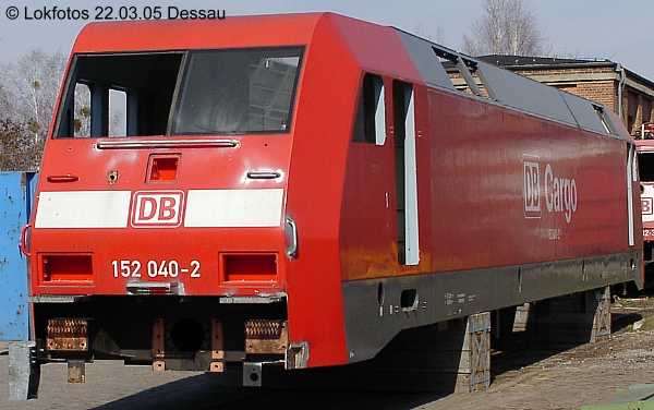 Kein weiteres Foto der Lok 040 vorhanden