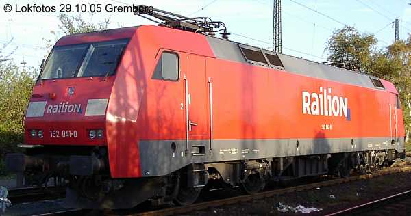 Kein weiteres Foto der Lok 041 vorhanden