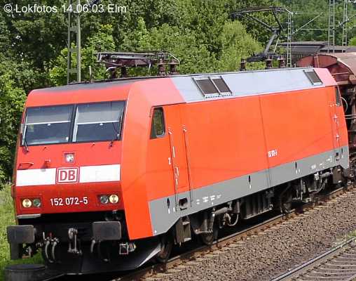 Kein weiteres Foto der Lok 072 vorhanden