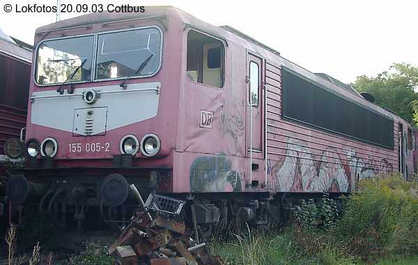 Kein weiteres Foto der Lok 005 vorhanden