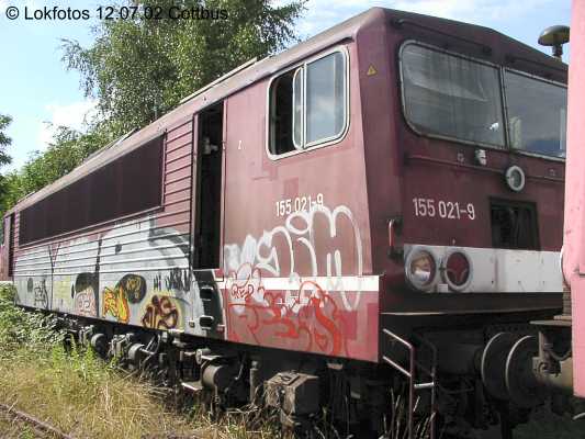 Kein weiteres Foto der Lok 021 vorhanden