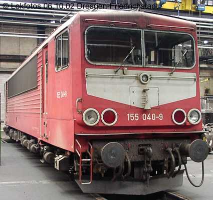 Kein weiteres Foto der Lok 040 vorhanden