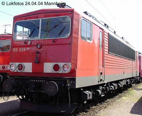 Kein weiteres Foto der Lok 055 vorhanden