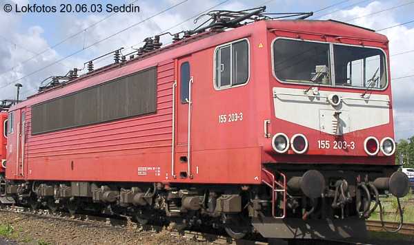 Kein weiteres Foto der Lok 203 vorhanden