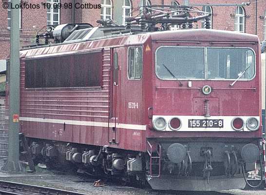 Kein weiteres Foto der Lok 210 vorhanden