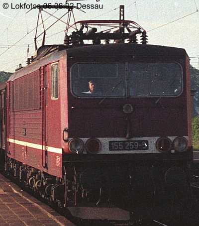 Kein weiteres Foto der Lok 259 vorhanden