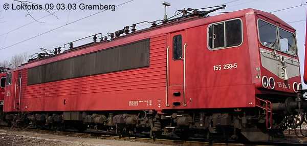 Kein weiteres Foto der Lok 259 vorhanden