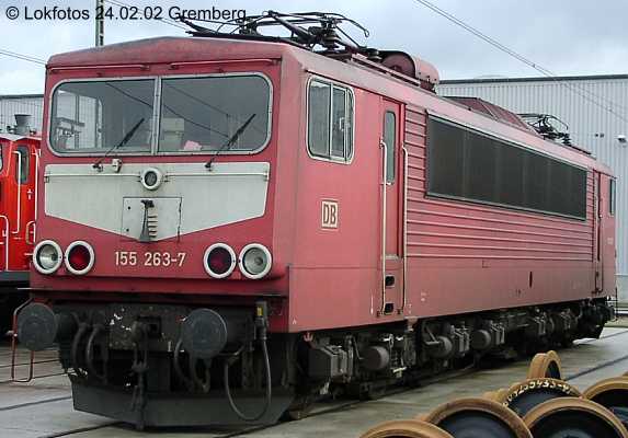 Kein weiteres Foto der Lok 263 vorhanden