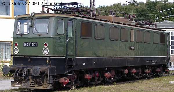 Kein weiteres Foto der Lok 001 vorhanden