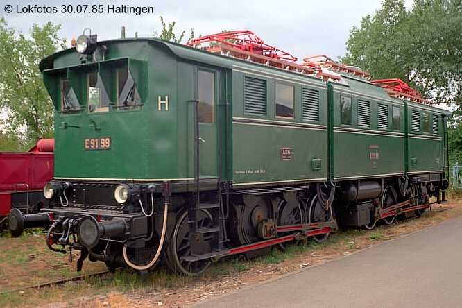 Kein weiteres Foto der Lok 099 vorhanden