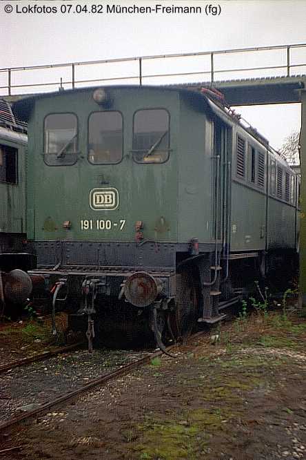 Kein weiteres Foto der Lok 100 vorhanden