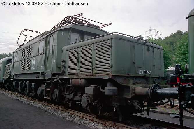 Kein weiteres Foto der Lok 012 vorhanden