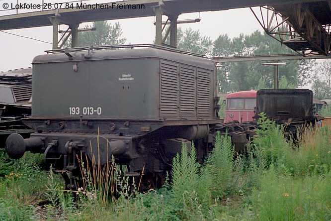 Kein weiteres Foto der Lok 013 vorhanden