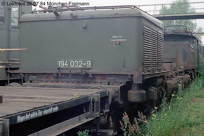 Kein weiteres Foto der Lok 032 vorhanden
