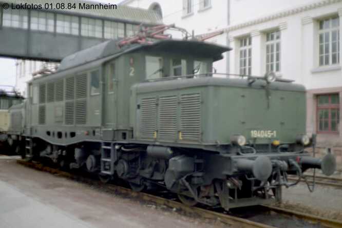 Kein weiteres Foto der Lok 045 vorhanden