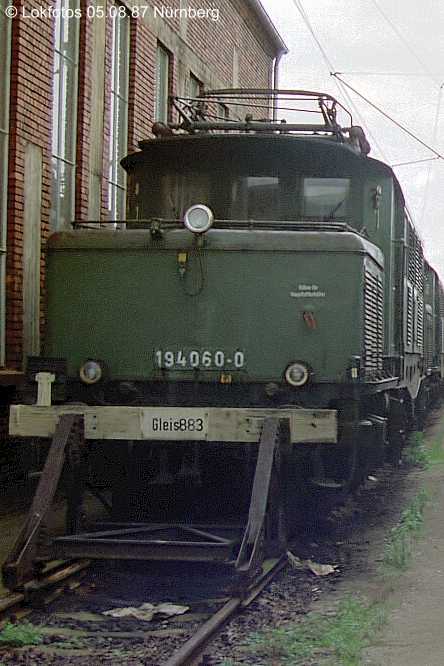 Kein weiteres Foto der Lok 060 vorhanden