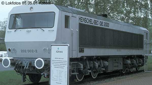 Kein weiteres Foto der Lok 002 vorhanden