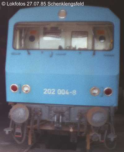 Kein weiteres Foto der Lok 004 vorhanden