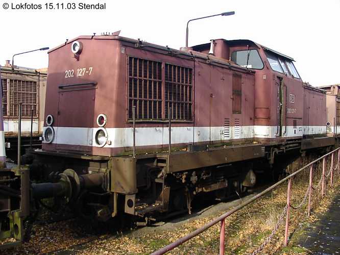 Kein weiteres Foto der Lok 127 vorhanden
