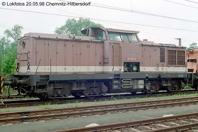 Kein weiteres Foto der Lok 147 vorhanden