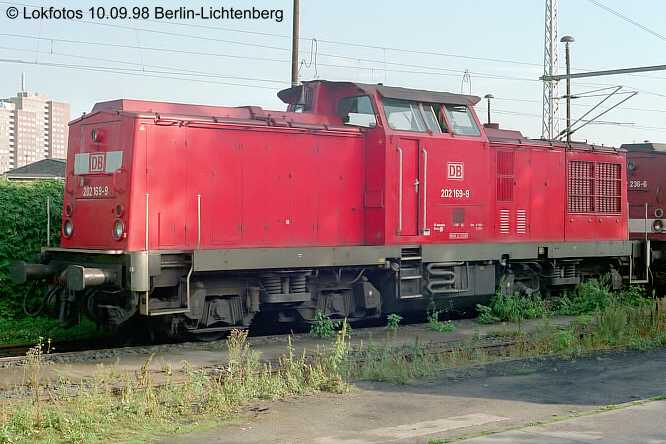 Kein weiteres Foto der Lok 169 vorhanden