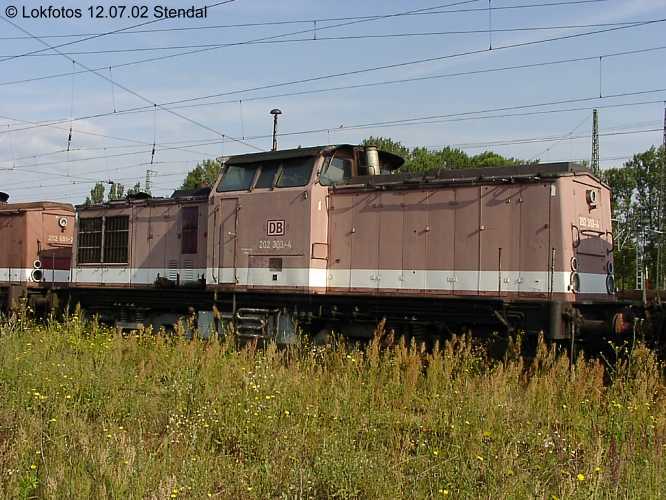 Kein weiteres Foto der Lok 303 vorhanden