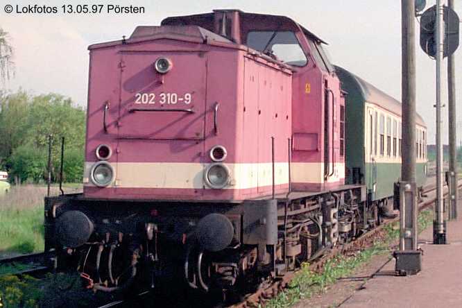 Kein weiteres Foto der Lok 310 vorhanden