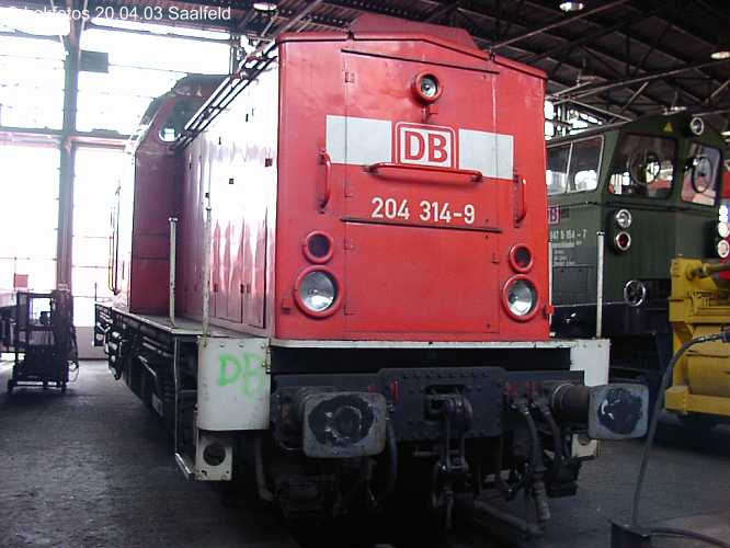 Kein weiteres Foto der Lok 314 vorhanden