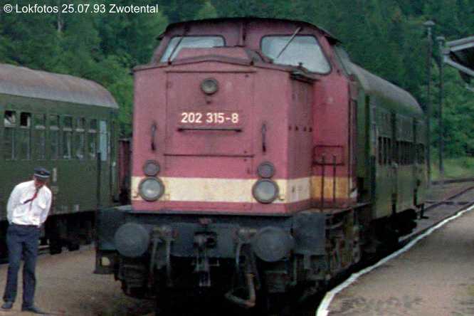 Kein weiteres Foto der Lok 315 vorhanden