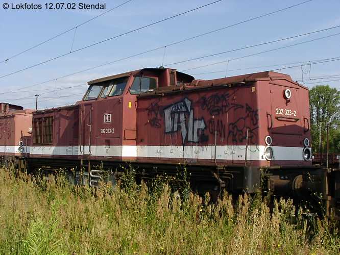 Kein weiteres Foto der Lok 323 vorhanden
