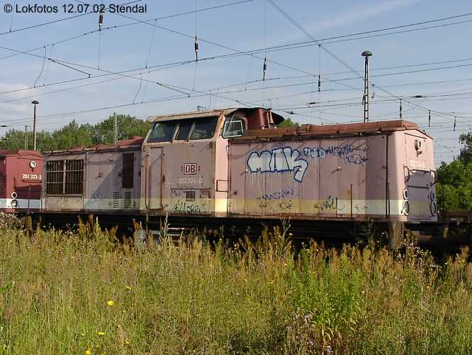 Kein weiteres Foto der Lok 324 vorhanden