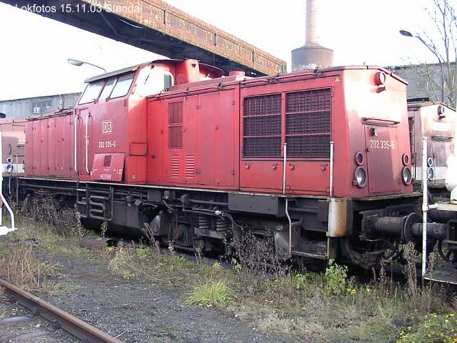 Kein weiteres Foto der Lok 335 vorhanden