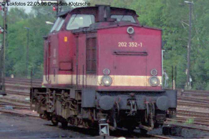 Kein weiteres Foto der Lok 352 vorhanden