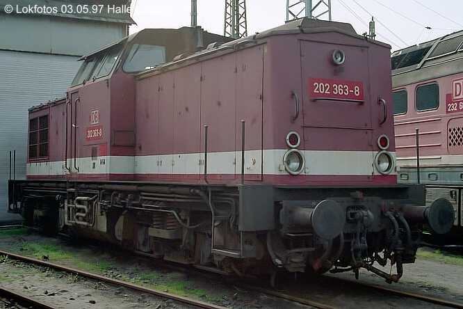 Kein weiteres Foto der Lok 363 vorhanden