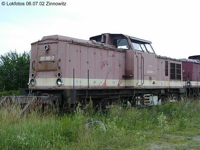 Kein weiteres Foto der Lok 380 vorhanden