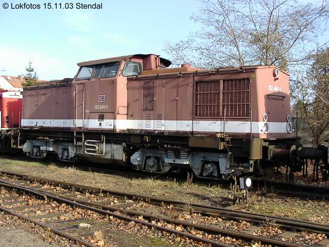 Kein weiteres Foto der Lok 406 vorhanden
