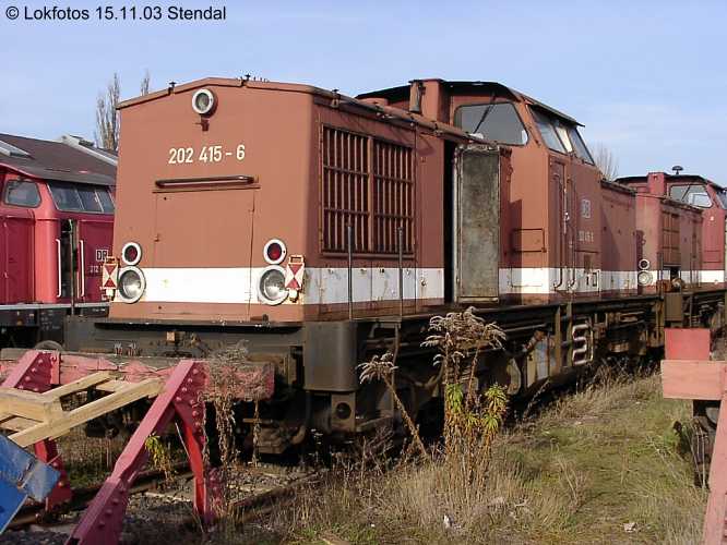 Kein weiteres Foto der Lok 415 vorhanden