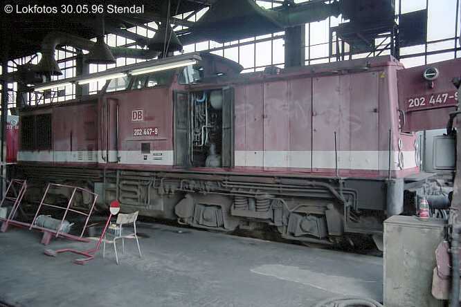 Kein weiteres Foto der Lok 447 vorhanden