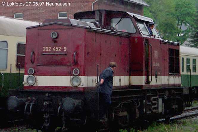 Kein weiteres Foto der Lok 452 vorhanden