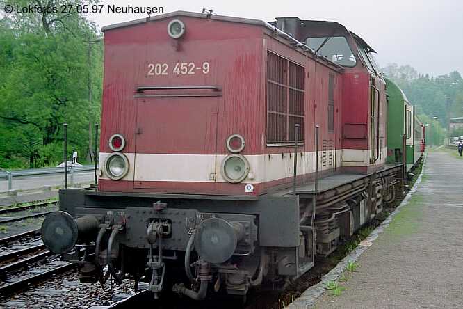 Kein weiteres Foto der Lok 452 vorhanden