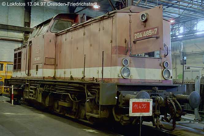 Kein weiteres Foto der Lok 485 vorhanden