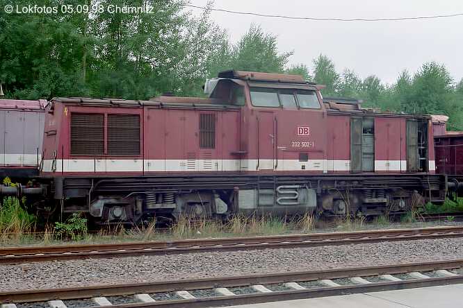 Kein weiteres Foto der Lok 502 vorhanden