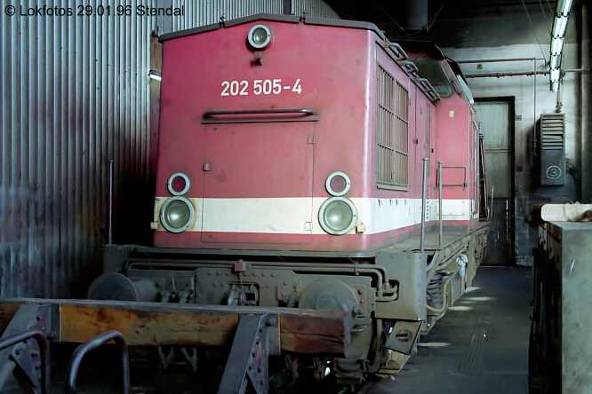 Kein weiteres Foto der Lok 505 vorhanden