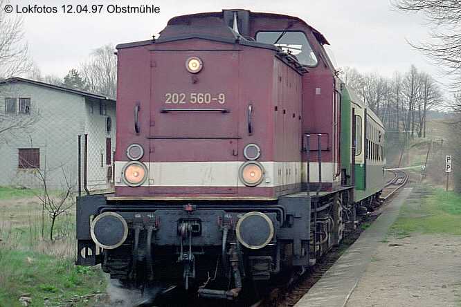 Kein weiteres Foto der Lok 560 vorhanden