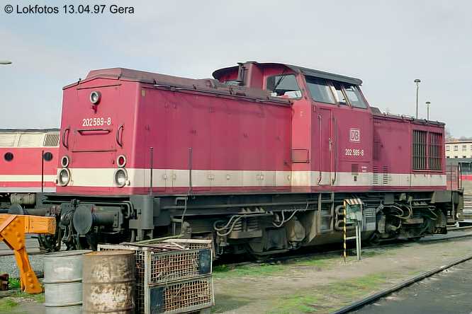 Kein weiteres Foto der Lok 589 vorhanden