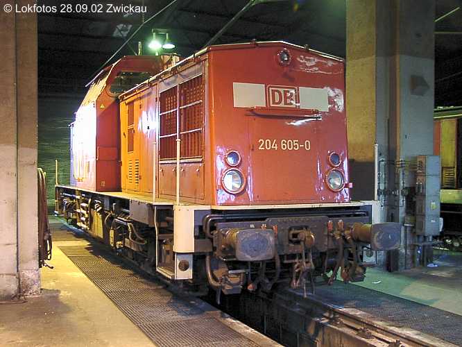 Kein weiteres Foto der Lok 605 vorhanden