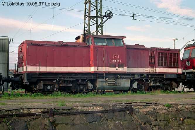 Kein weiteres Foto der Lok 619 vorhanden