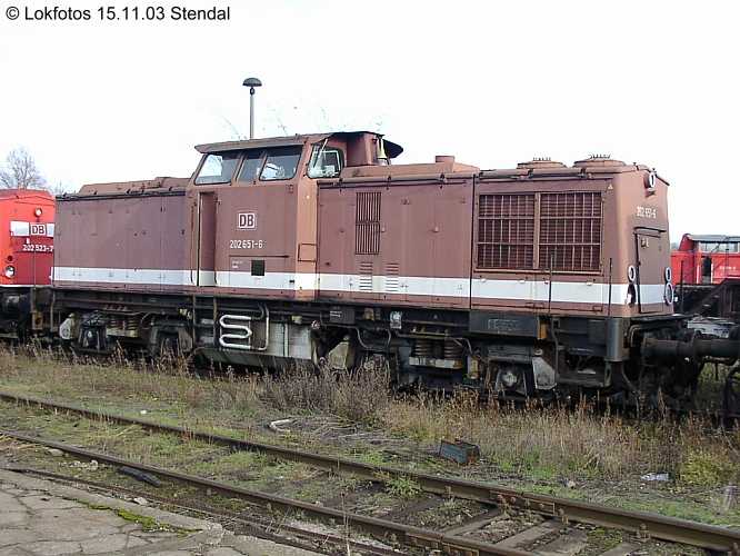 Kein weiteres Foto der Lok 651 vorhanden