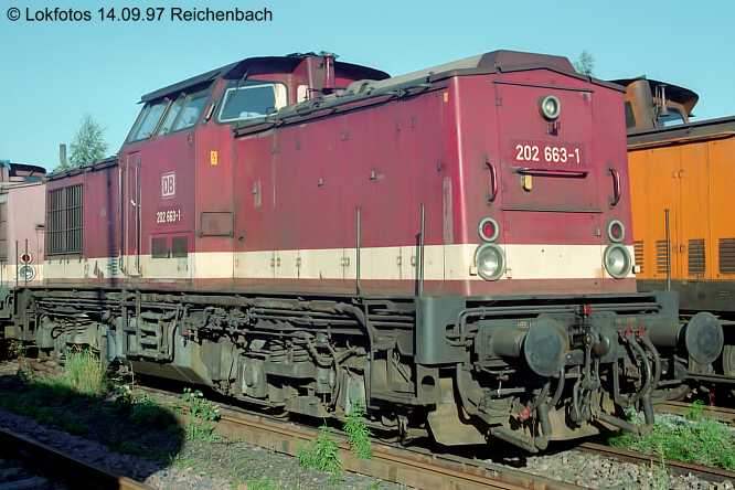 Kein weiteres Foto der Lok 663 vorhanden