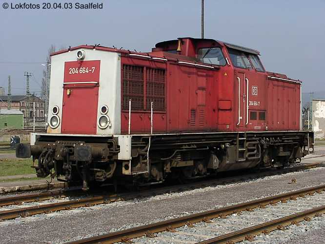 Kein weiteres Foto der Lok 664 vorhanden